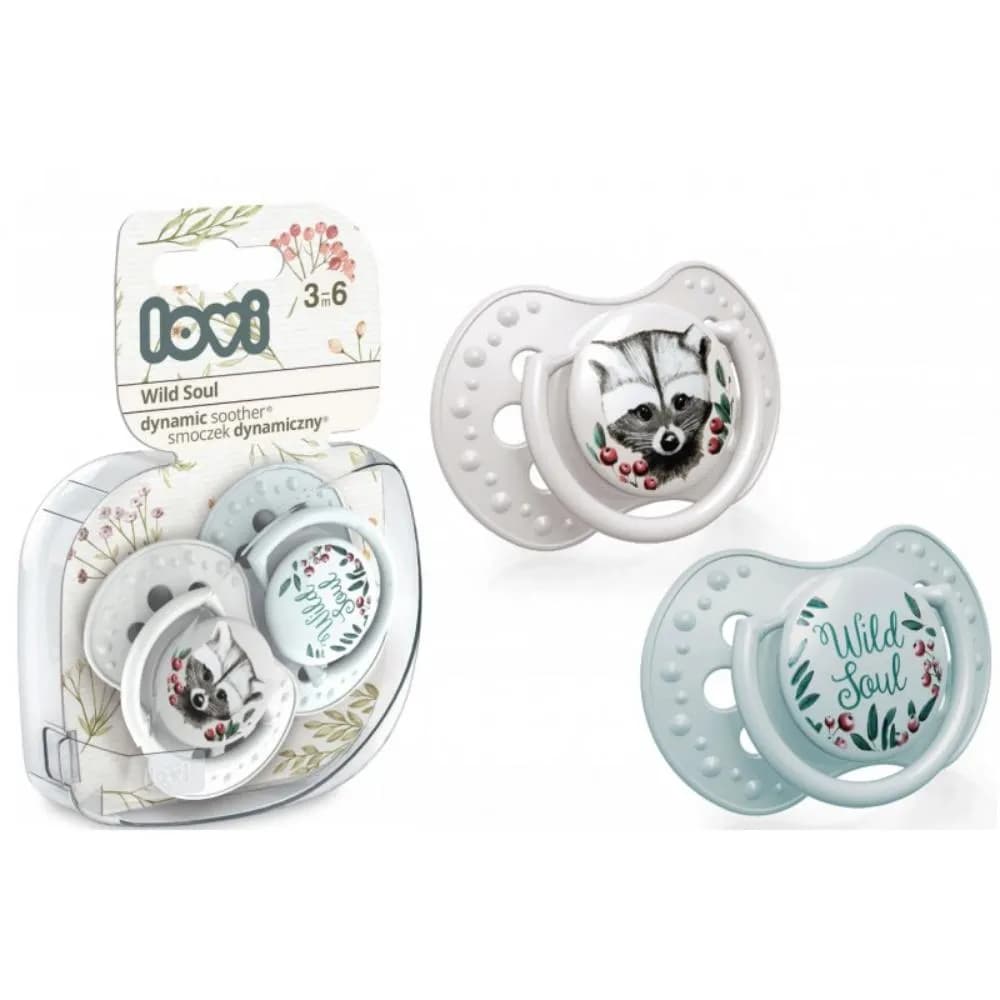 Lovi Wild Soul Soother Boy 3-6M-2Pcs-22/883