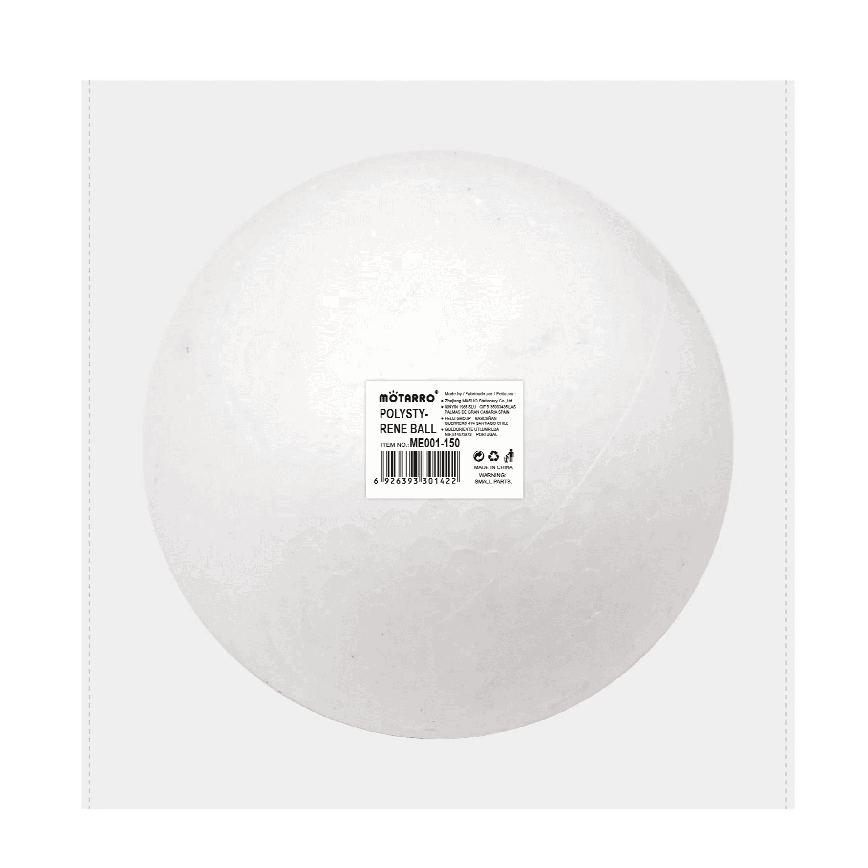Polystyrene Ball 150mm/1pcs
