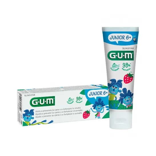 Gum Junior Toothpaste + 6 Years Strawberry