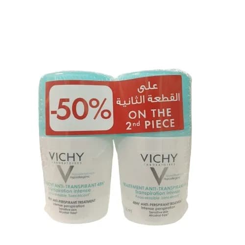 Vichy Deodorant Offer Pack 50 % Intense Green Cap Antitranspirant