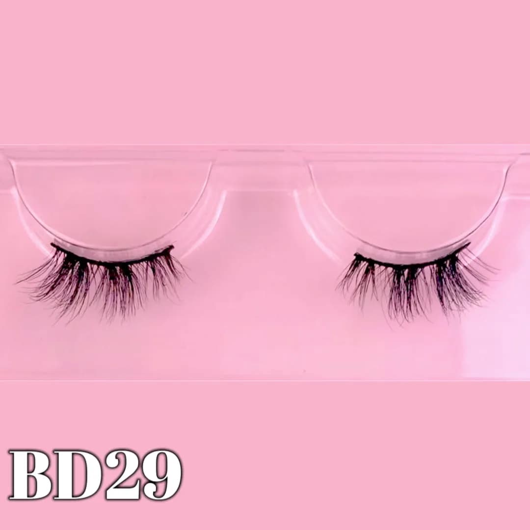 Natural Mink Half Eyelashes Bd29