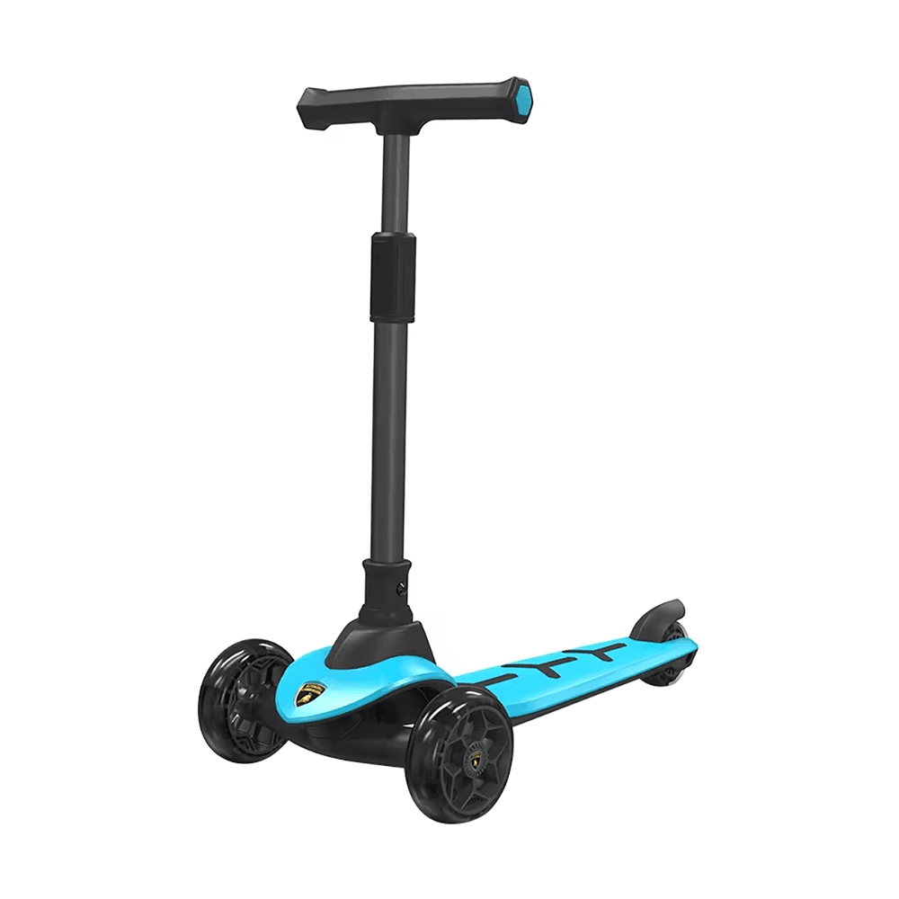 Lamborghini 3-Wheel Foldable Kick Scooter - Blue