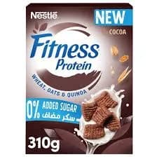 Fitness 0% Added Sugar Cocoa Flavor Protein Cereals, 310g