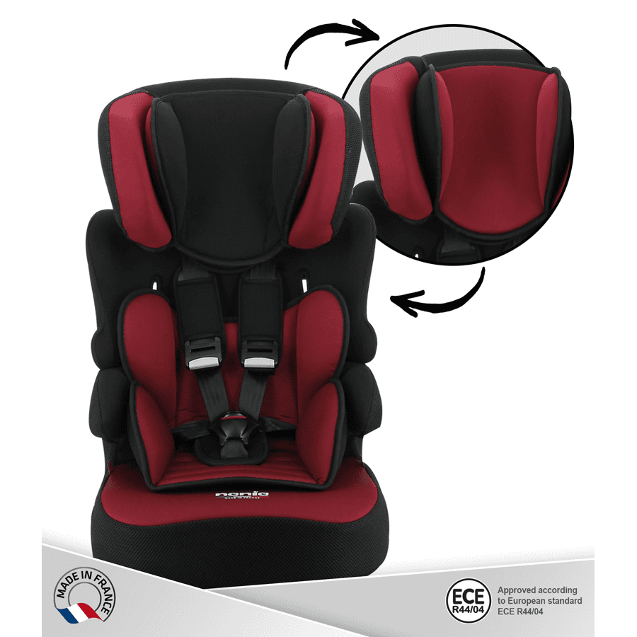 Nania Beline Carseat For Group 1/2/3 (Bordeau)