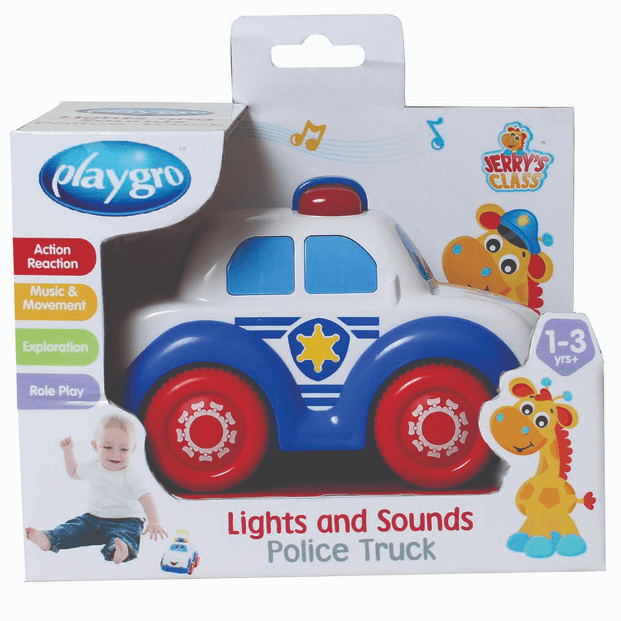 Playgro Lights & Sounds Police Car