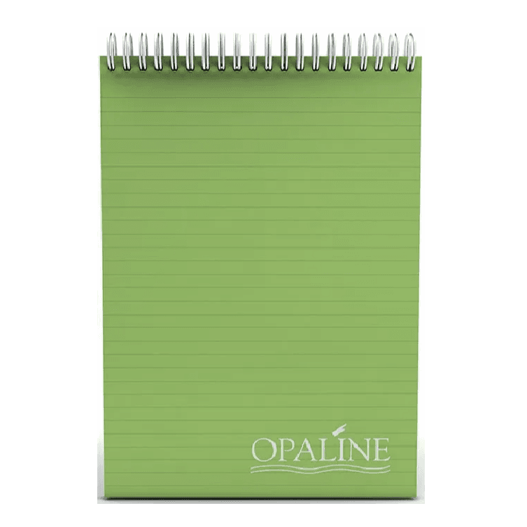 OPALINE Note Book Spiral 70g Lines 21x28.1cm 96sh