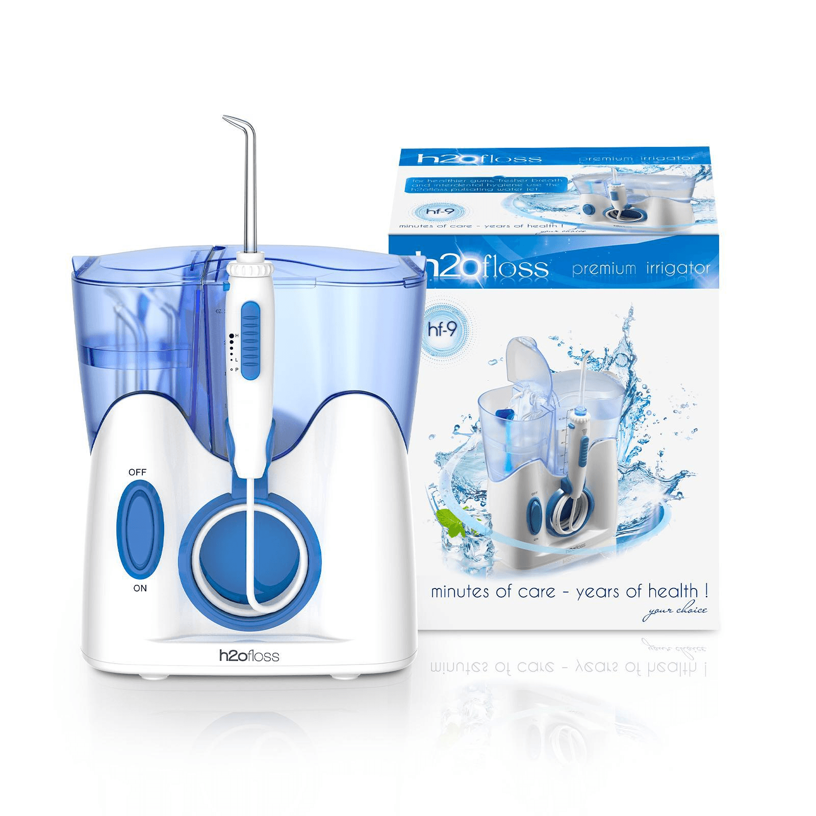 H2Ofloss (Hf-9) Premium Irrigator With 12 Jet Tips