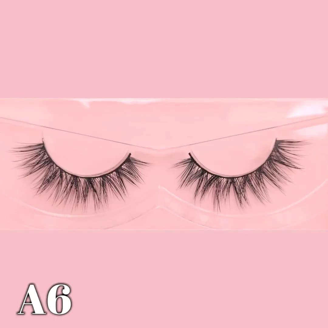 Natural Mink Eyelashes A6