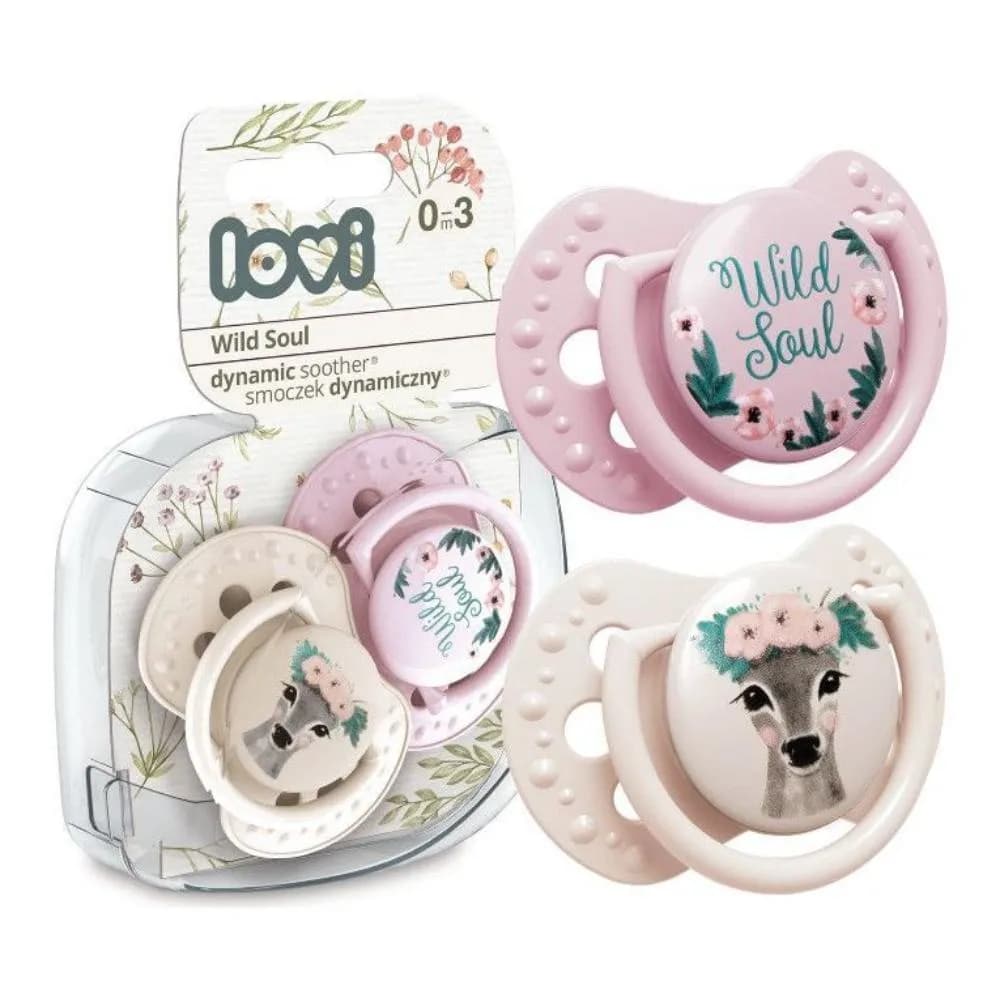 Lovi Wild Soul Soother Girl 0-3M-2Pcs-22/882