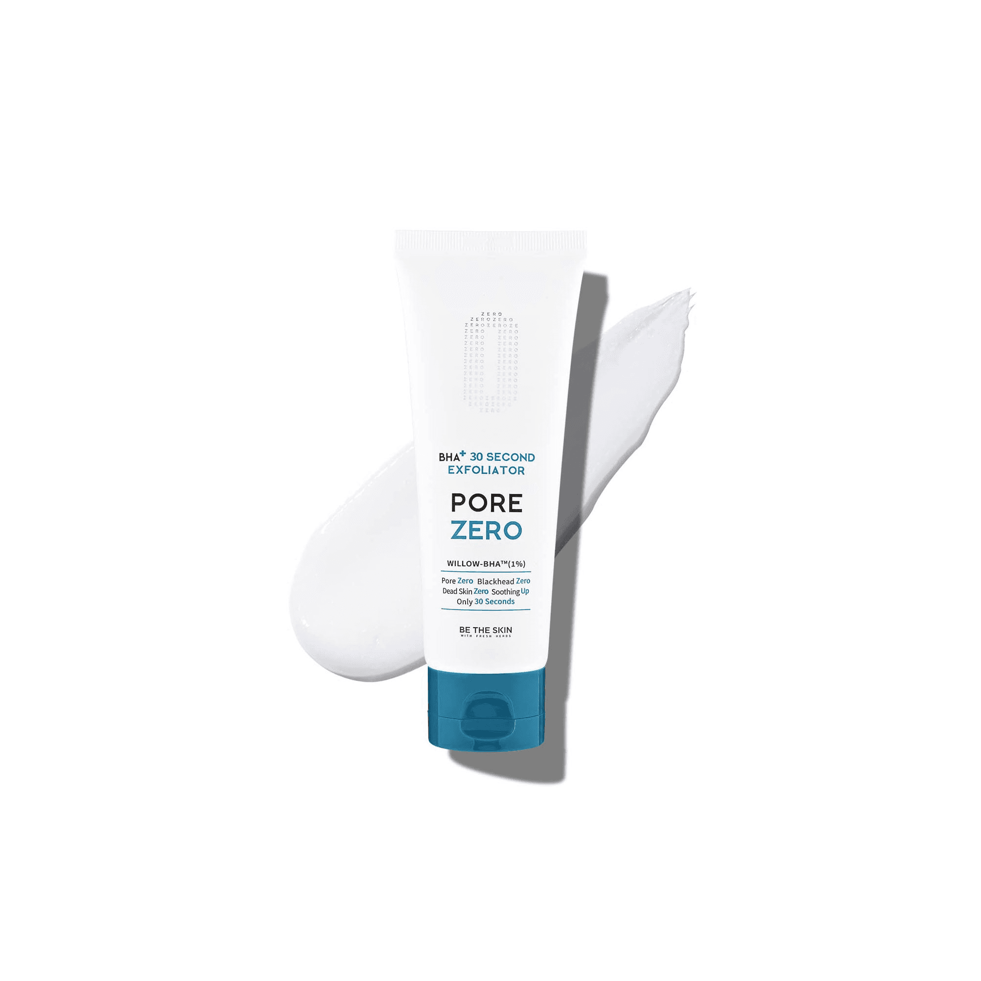 مقشر Be The Skin BHA+ 30 Second Exfoliator Pore Zero بحجم 100 غرام.