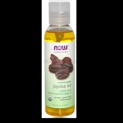 Now  Certified Organic Jojoba Moisturizing Oil 118 Ml