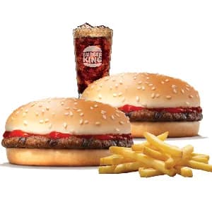 2 For 15 Beef Burger Meal