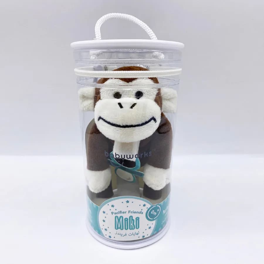 Baby works Bibipals Cheeky Monkey Premium Plush - Miki