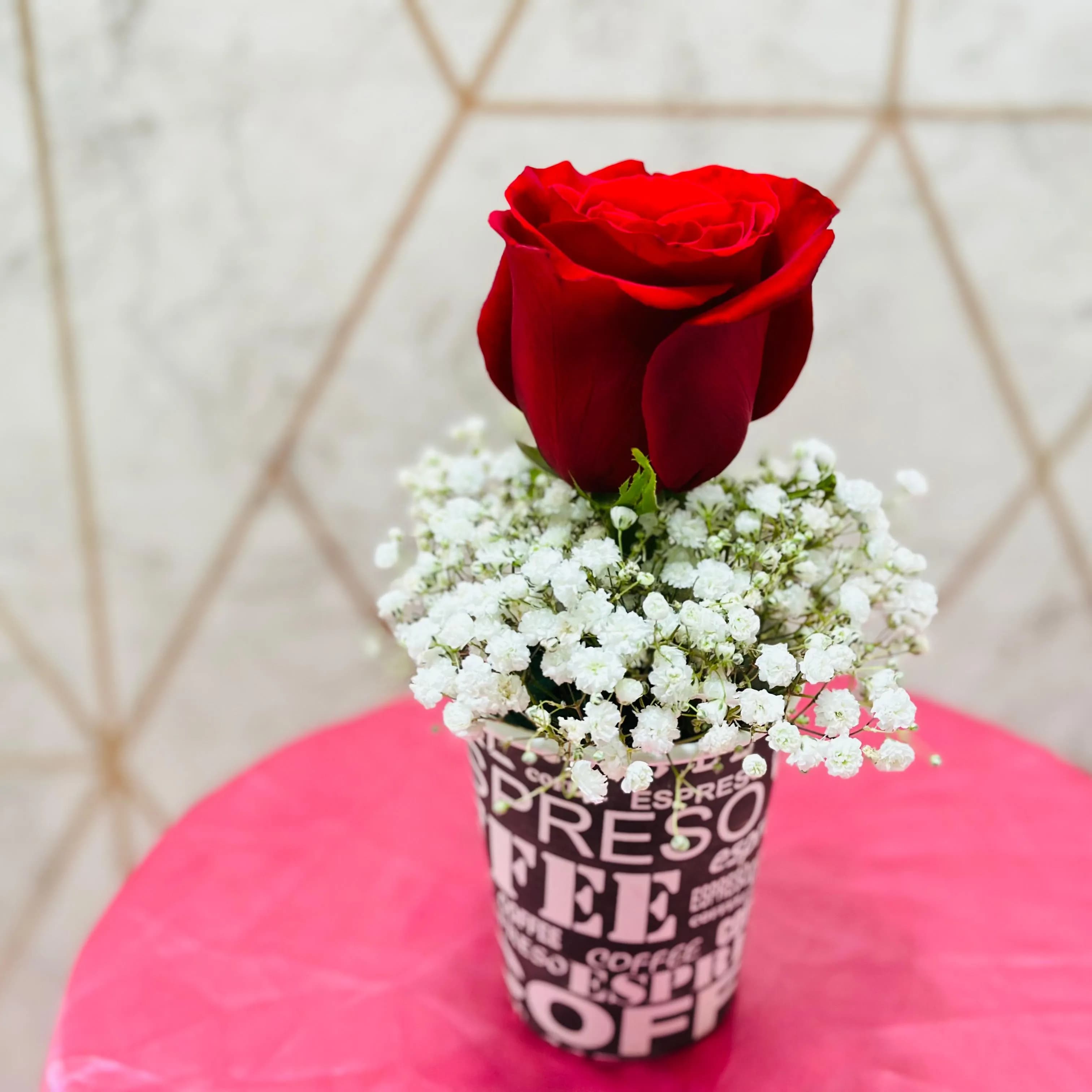 The Single Rose Cup