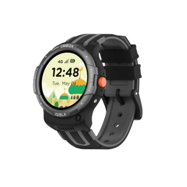 Iqibla Islamic Watch For Kids - K1s - Black 4G