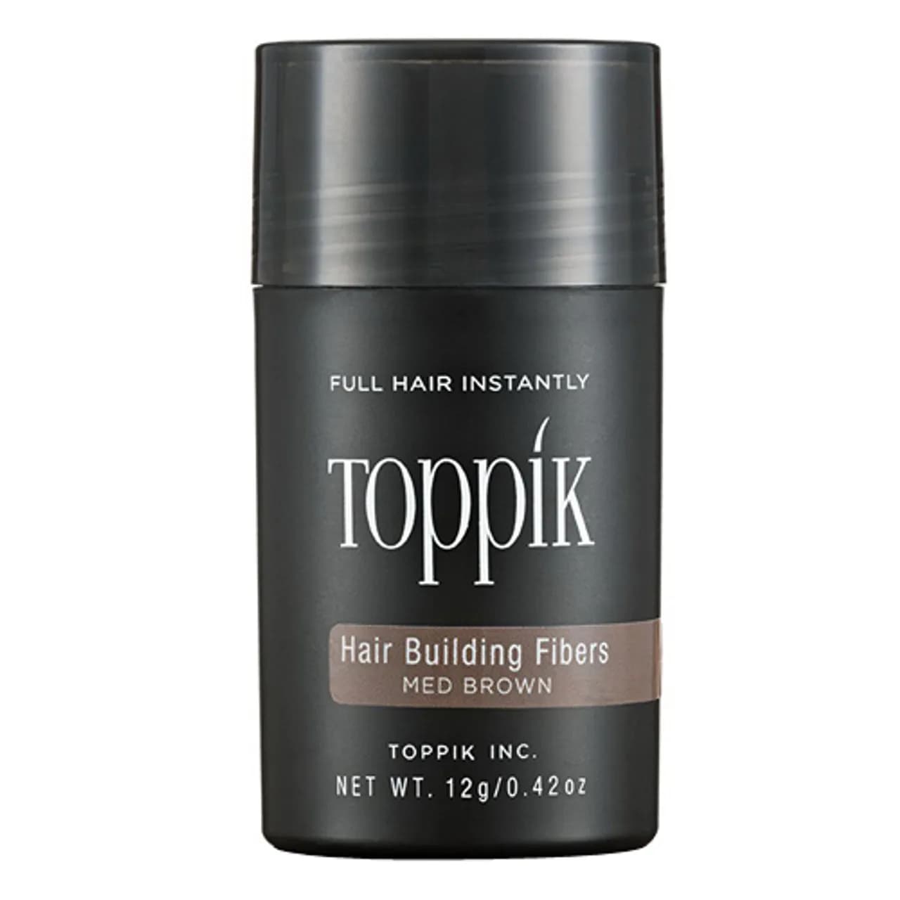 Toppic Hair Building Fibers Med Brown 12Gm