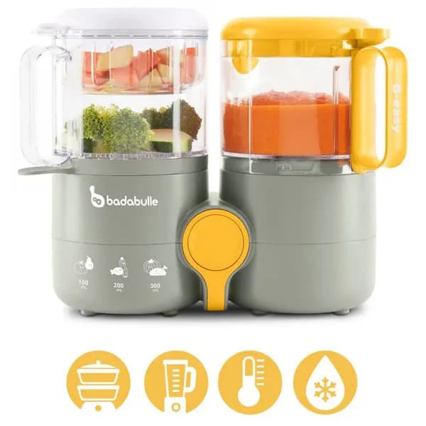 "Badabulle B Easy Food Processor with Steamer"