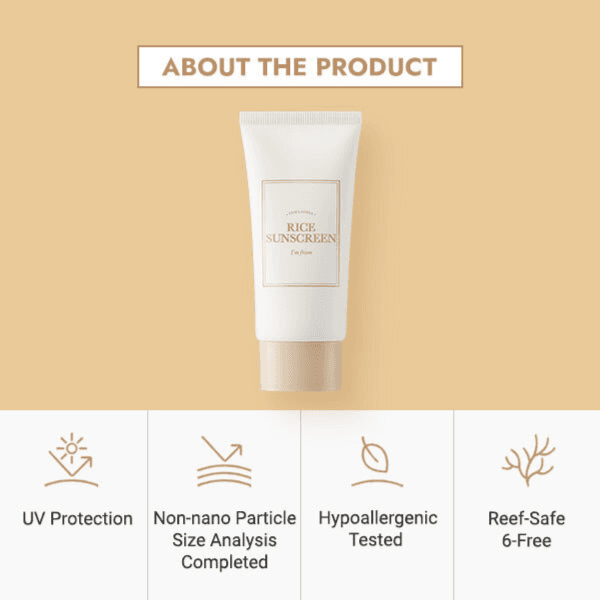 أنا من رايس واقي الشمس Spf50 50 مل