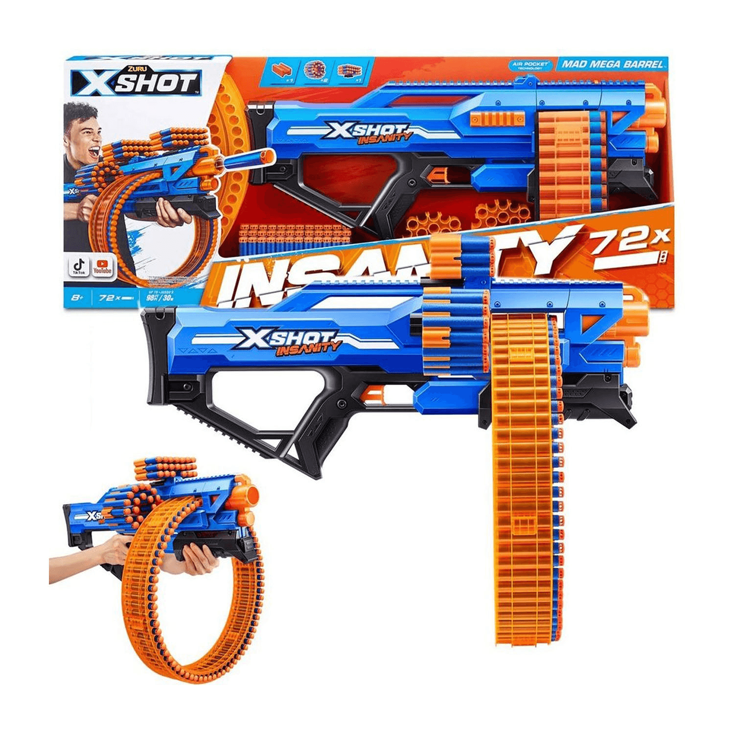 X-شوت الجنون جنون ميجا برميل