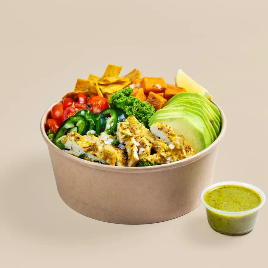Chipotle Chicken & Kale Salad