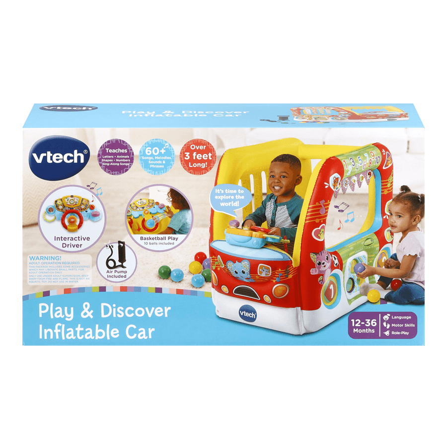 Vtech Play & Discover Inflatable Car