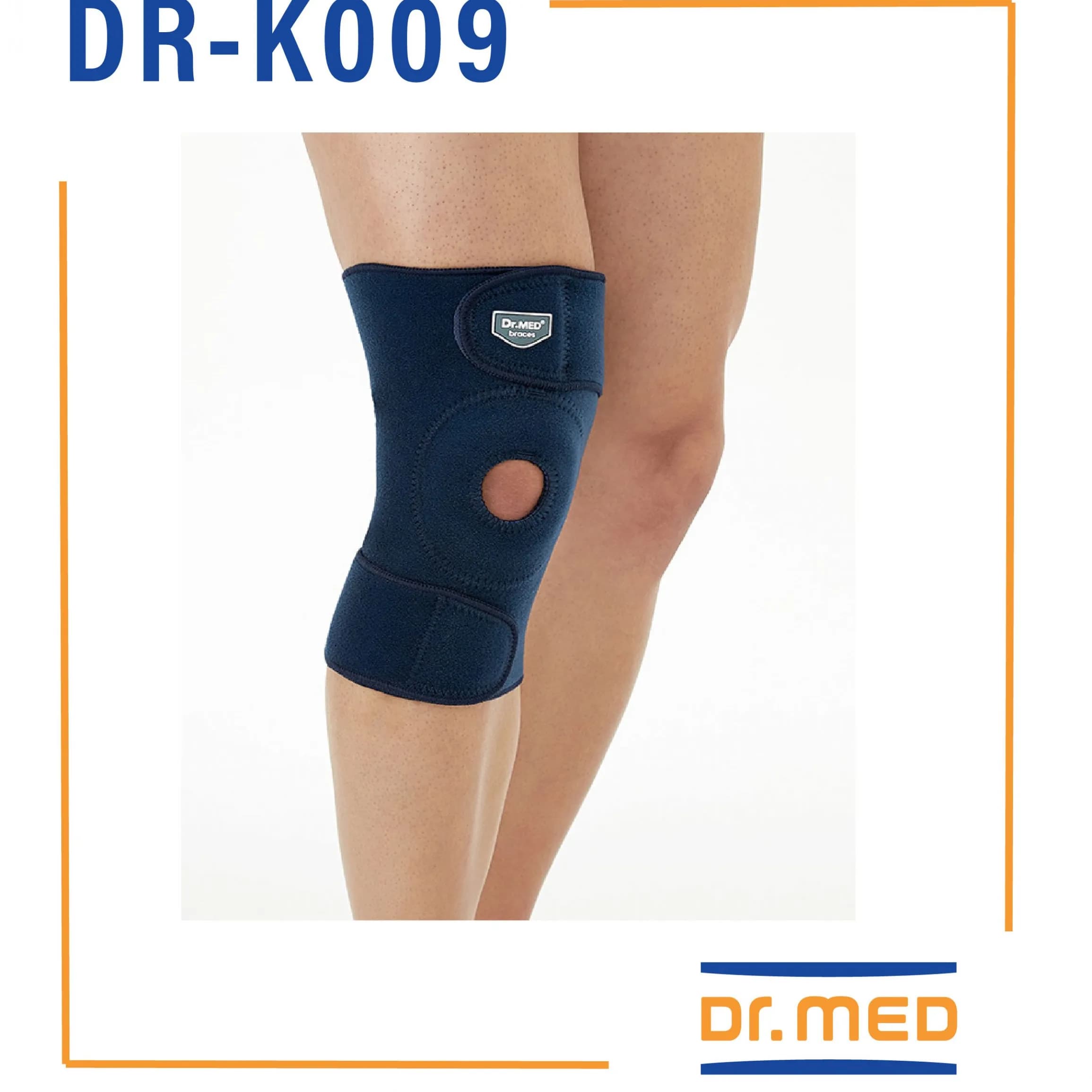 Dr Med K009 Full Open Patella Knee Wrap Class 2