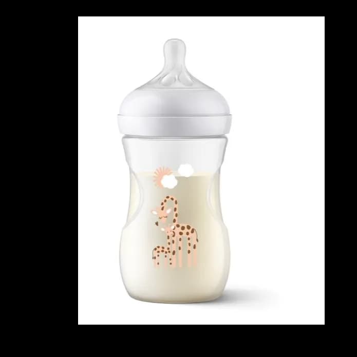 Philips Avent Natural 3.0 Feeding Bottle Girrafe 260Ml X1