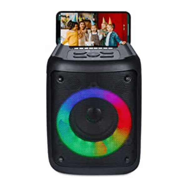 Galaxy 10Watts 3 Inch Driver Cone Bluetooth Speaker With Big Diaphram And 3 Modes Of Rgb Lights - Bl