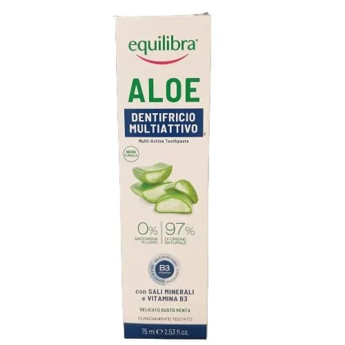 Equilibra Aloe Triple Action Toothpaste 75 Ml