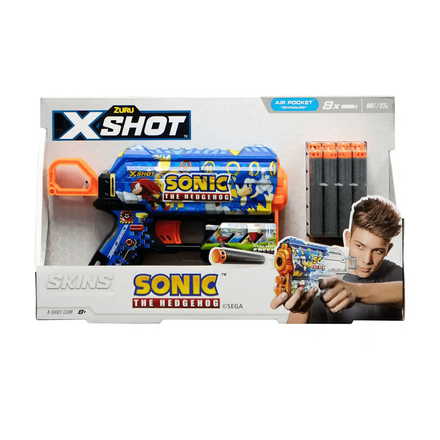 إكس شوت جلود فلوكس سونيك (S1) (8Darts)