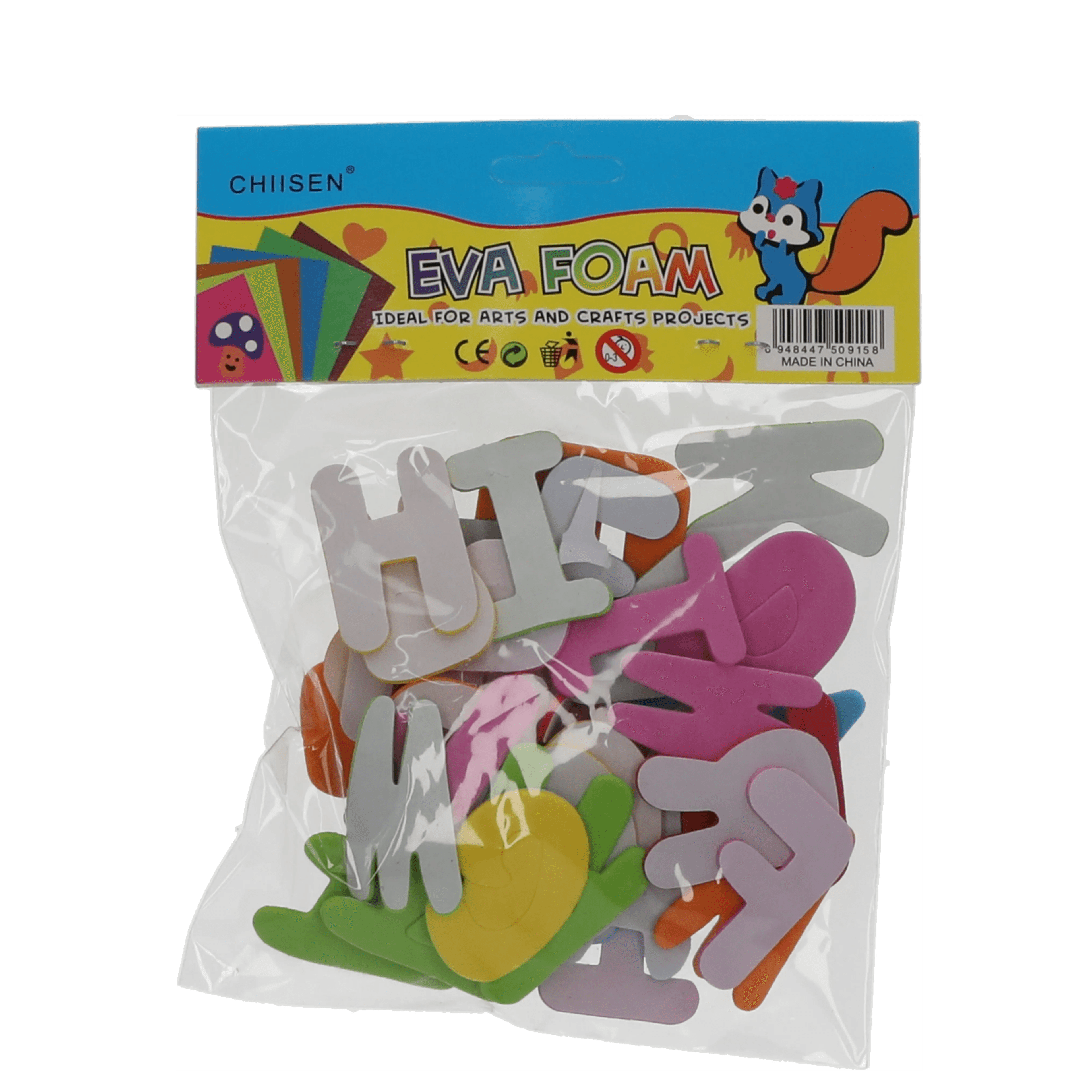 Eva Foam English alphabet letter Stickers DIY