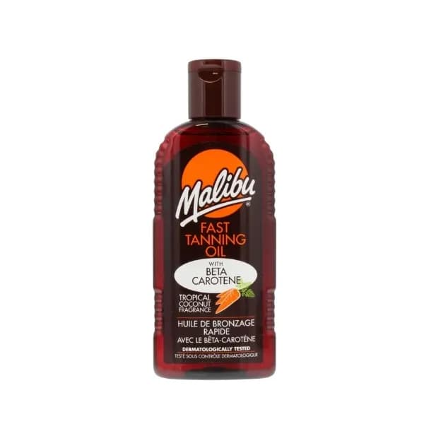 Malibu Beta Carotene Tanning Oil 200 Ml