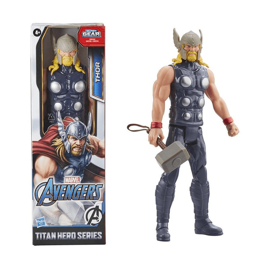 Marvel Avengers Titan Hero Series Blast Gear Thor Action Figure (30 Cm)