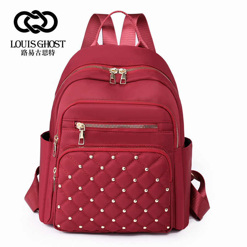 Waterproof Oxford Large Capacity Casual Women'S Backpacks 2182