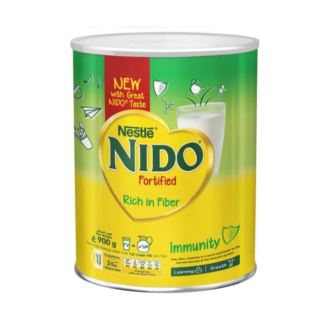 Nido Full Cream Milk Powder Tin 900G