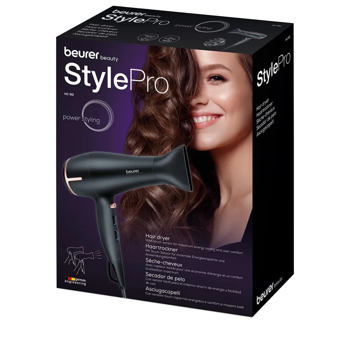 Beurer Beauty Style Pro 1400 Watt Hc 60 Hair Dryer