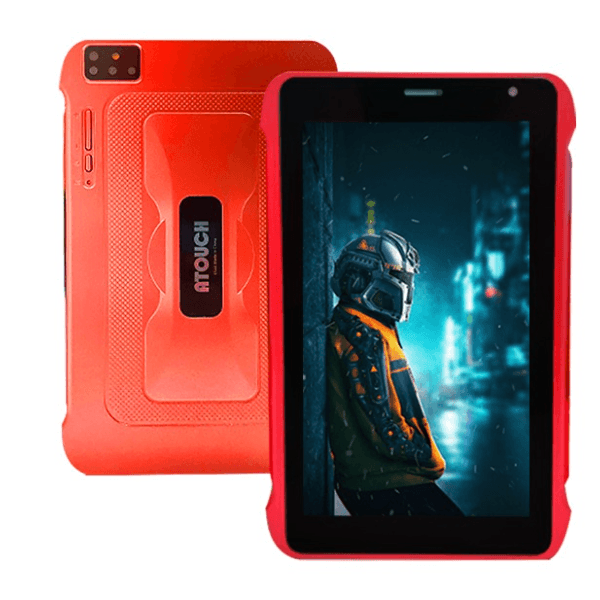 Atouch Ks44 7 Inch Android Kids Educational Tablet 6Gb + 256Gb Dual Sim - Red