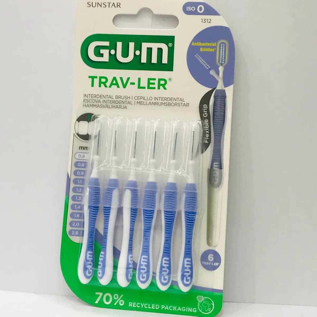 Gum Travler Iso 0 1312 Interdental Brush