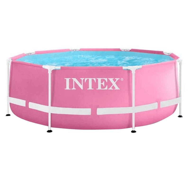 Intex - Metal Frame Pool Set (Pink)