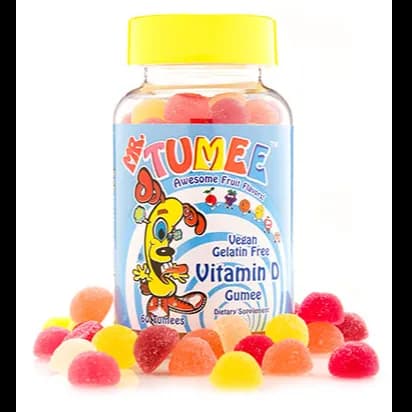 Mr.Tumee Vegan Gelatin Free Vitamin D Gumme 60 Tumees