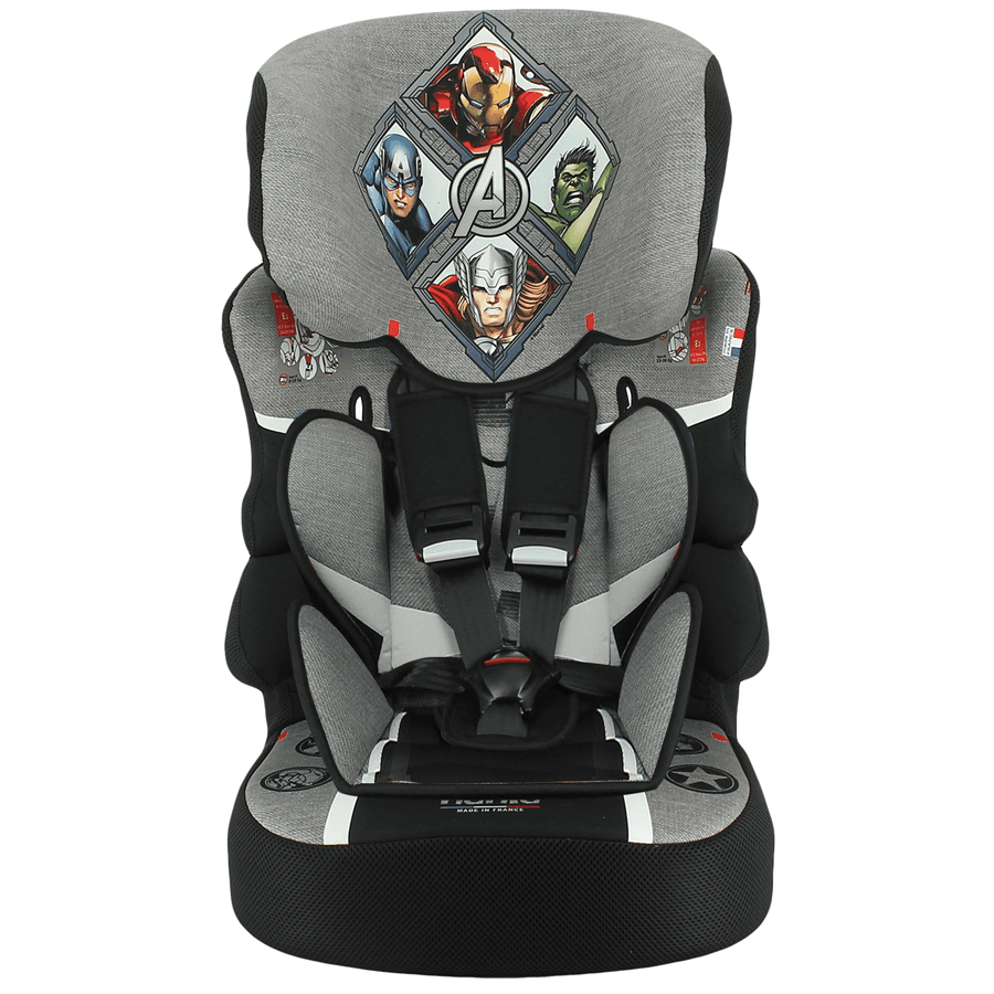 Nania Avengers Heroes Beline Carseat For Group 1/2/3 (Grey)