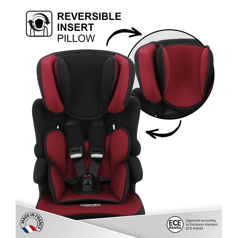 Nania Beline Carseat For Group 1/2/3 (Bordeau)