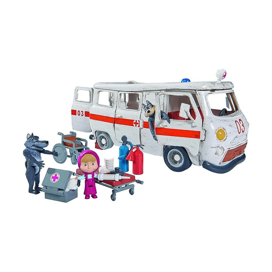 Masha & The Bear Ambulance Playset