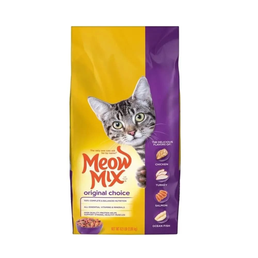 Meow Mix Orig Choice Cat Food 2.86Kg