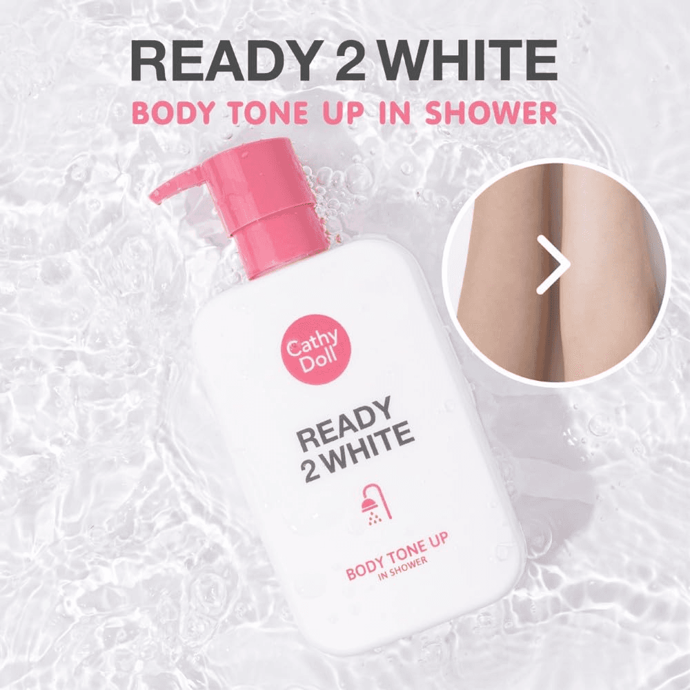Cathy Doll Ready 2 White Body Tone Up In Shower 400Ml