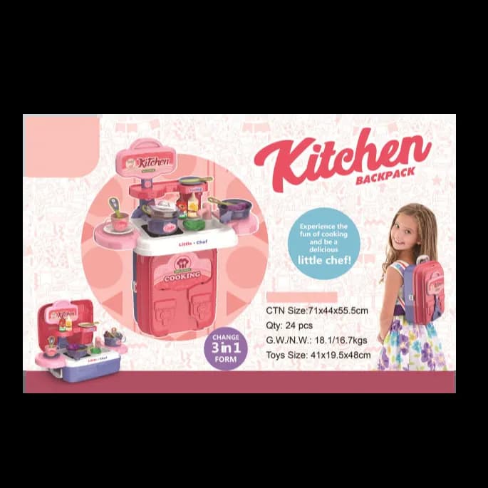 Nyc 3In1 Kitchen Set - 661-517