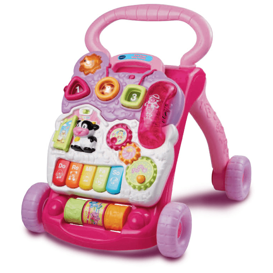 Vtech First Steps Baby Walker (Pink/Red)