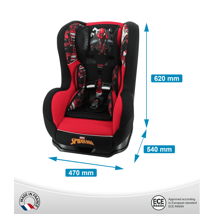 Nania Cosmo Spiderman Power For Group 0/1 (0-18Kg)
