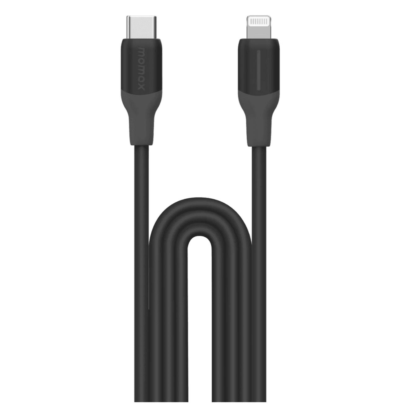 واير Momax نوع تايب سي الى Lightning / قوة 35 واط / طول 1.2 متر / اسود