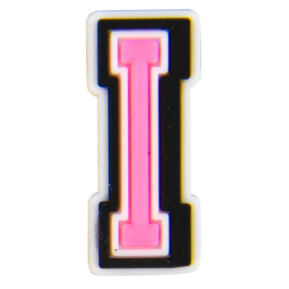 Crocs Charms Jibbitz- Pink Letter I